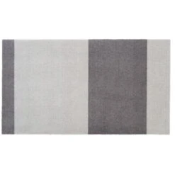 Stripes Matte, 90 x 130 cm, Grau