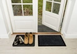 Dot Fußmatte, 60 x 90 cm, Schwarz 11 Dot Fußmatte, 60 x 90 cm, Schwarz -Heimtextilien TICA Doormat Dot 00534 60x90 5710555005348 c