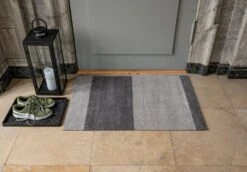 Stripes Matte, 60 x 90 cm, Grau -Heimtextilien TICA Floormat Stripes H 10038 60x90 5710555100388 10