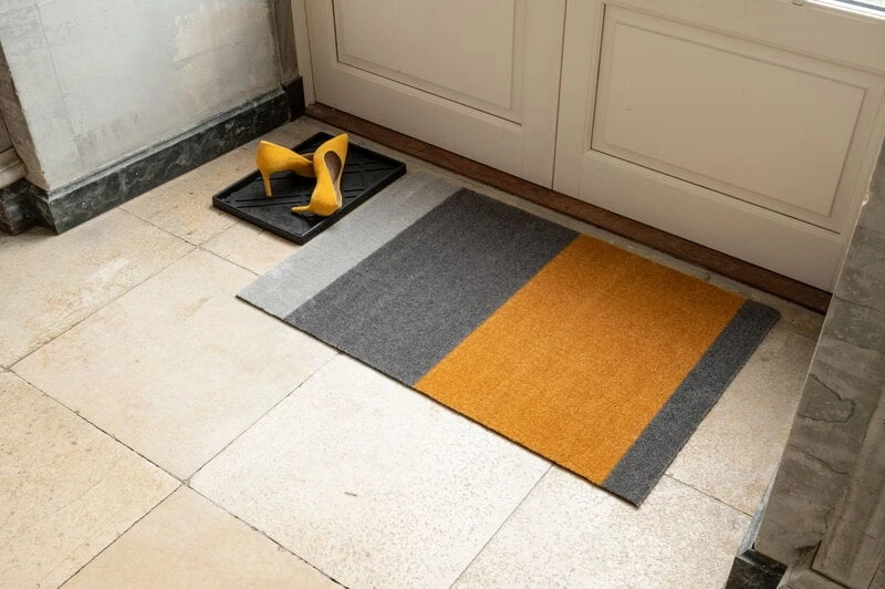 Stripes Matte, 60 x 90 cm, Grau - Gelb 7 Stripes Matte, 60 x 90 cm, Grau - Gelb – Bild 5