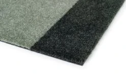 Stripes Teppich, 60 x 90 cm, Grün -Heimtextilien TICA Floormat Stripes green close up