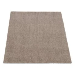 Einfarbiger Uni Teppich, 60 x 90 Cm, Sand -Heimtextilien TICA Floormat Unicolor 00588 60x90 5710555005881 c