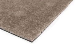 Einfarbiger Uni Teppich, 90 x 130 Cm, Sand -Heimtextilien TICA Floormat Unicolor sand close up
