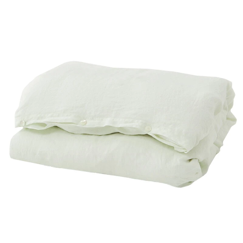 Einzelbettbezug Aus Leinen, 150 X 210 Cm, Pearled Ivory 3 Einzelbettbezug Aus Leinen, 150 X 210 Cm, Pearled Ivory