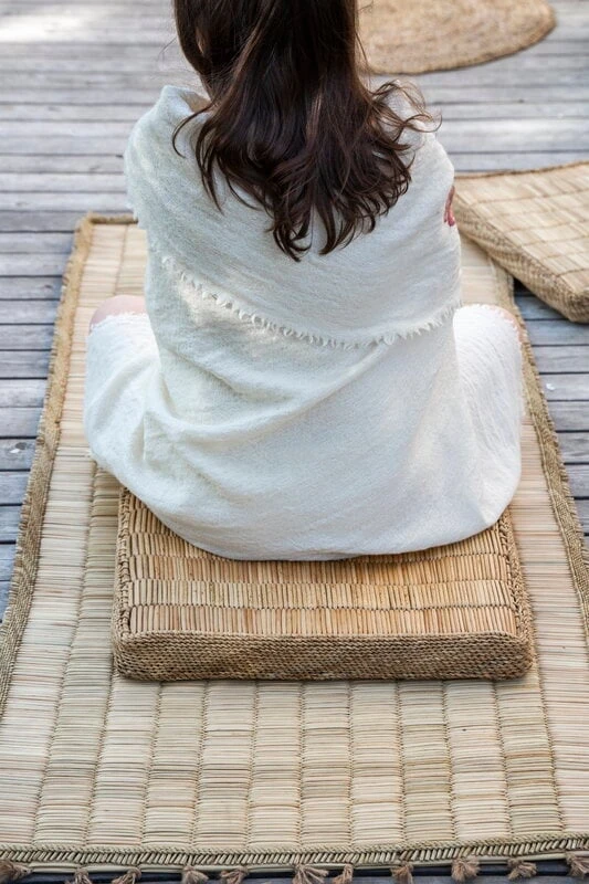 Block Decke 145 X 185 Cm, Einfarbig 5 Block Decke 145 X 185 Cm, Einfarbig – Bild 3