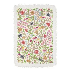 Birds Teppich, Bunt, 125 x 185 cm