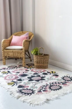 Bombroo Teppich, 125 x 185 cm, Hellrosa 10 Bombroo Teppich, 125 x 185 cm, Hellrosa -Heimtextilien Tikau TKU BAMBOO PINK 125X185 Bombroo pink 2