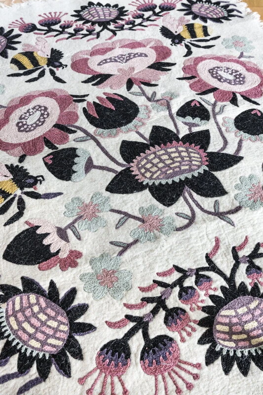 Bombroo Teppich, 125 x 185 cm, Hellrosa 4 Bombroo Teppich, 125 x 185 cm, Hellrosa – Bild 2