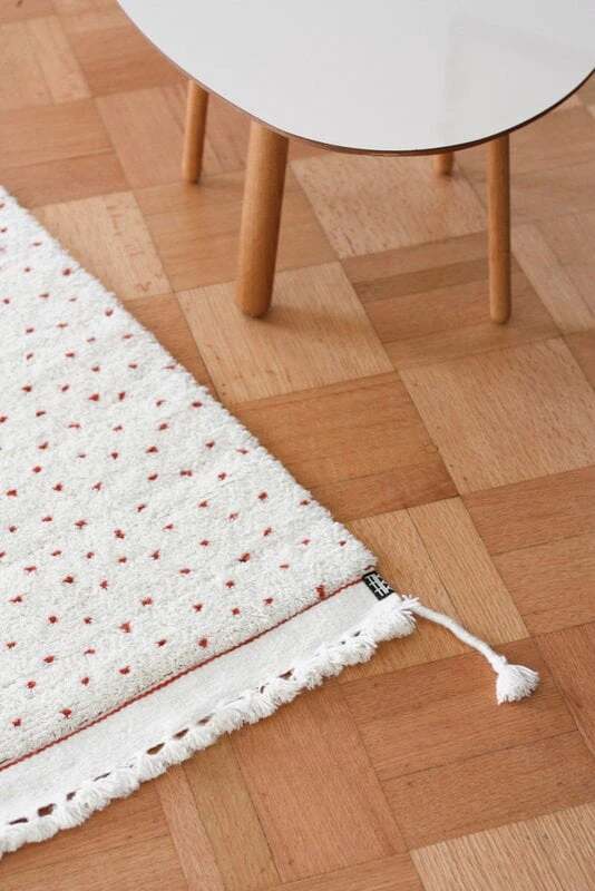 Raindrop Teppich, Orange 4 Raindrop Teppich, Orange – Bild 2