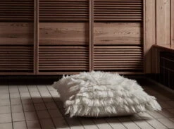 Villatalja Sitzkissen, 70 x 70 Cm, Naturweiß -Heimtextilien Villatalja lattiatyyny luonnonvalkoinen anno aw21 Anno Collection