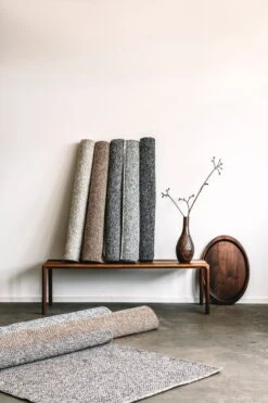 Duo Rae Teppich, Kupfer - Weiß 13 Duo Rae Teppich, Kupfer - Weiß -Heimtextilien Vm Carpet ViolaMinerva VMCarpet 200421 5