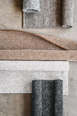 Duo Rae Teppich, Schwarz - Weiß -Heimtextilien Vm Carpet ViolaMinerva VMCarpet 200421 6 2