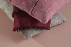 Woud Double Überwurf, Indischrot - Kastanienbraun -Heimtextilien WOUD Lifestyle 2018 Weave Double 4