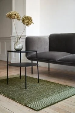 Woud Rombo Teppich, 90 X 140 Cm, Grün -Heimtextilien WOUD SS19 1 Rombo Duo Nakki