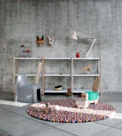 Hay Pinocchio Teppich, Mehrfarbig -Heimtextilien Woody2C Pinocchio2C Little Nobody