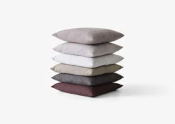 &Tradition Collect Heavy Linen SC29 Kissen, 65 X 65 Cm, Schiefergrau -Heimtextilien ampTradition Collect Linen Cushion Stack