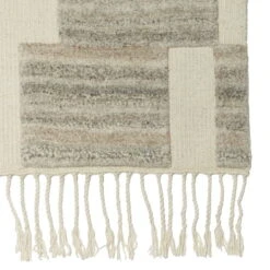 Tofuku Wollteppich 170 X 240 Cm, Weiß – Grau -Heimtextilien anno 01 tofuku hand knotted rug wool 170x240 6438427009636 hires