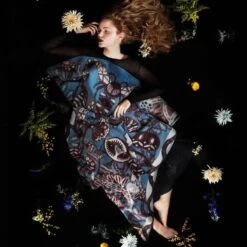 Bees Decke, Blau -Heimtextilien bees blanket blue 02 e7b97575 e511 403b 8259 9acd767a6e4c 1024x1024