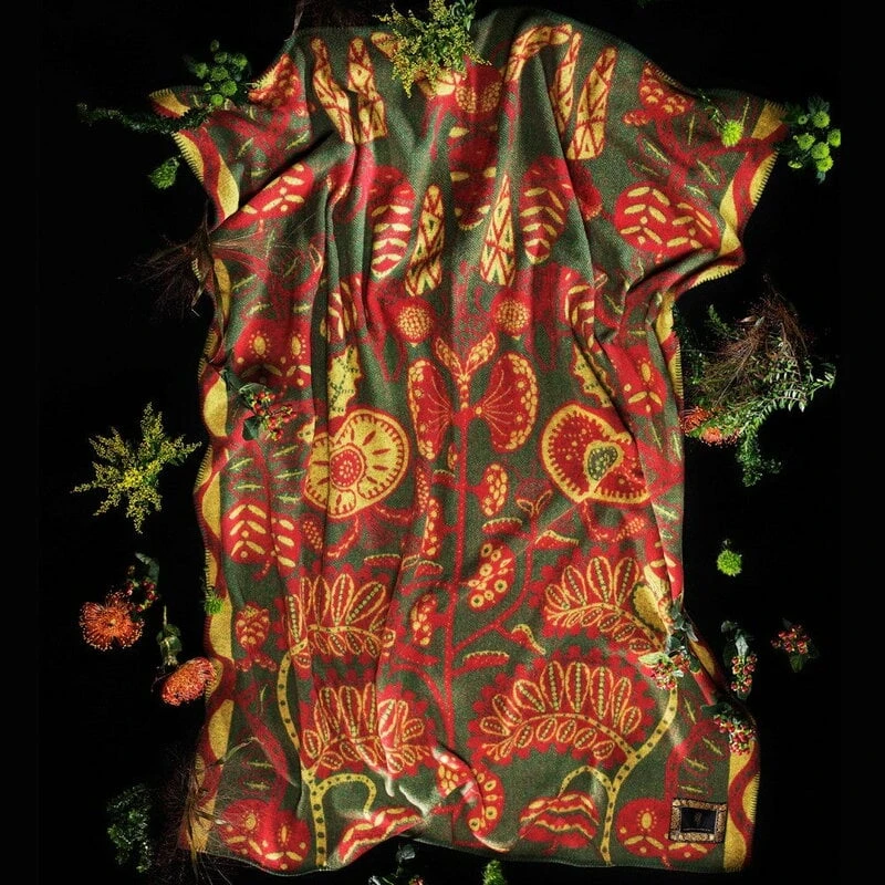 Bees Decke, Grün 5 Bees Decke, Grün – Bild 3