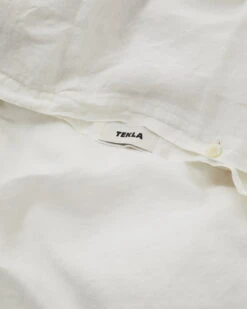 Einzelbettbezug Aus Leinen, 150 X 210 Cm, Cremeweiß -Heimtextilien cremetekla3