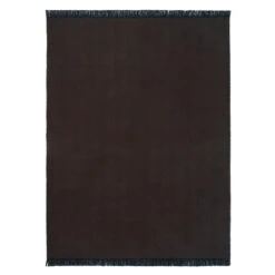 Ferm LIVING Herringbone Decke, Dark Coffee