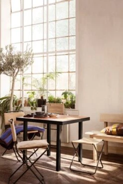 Ferm LIVING Desert Square Kissen, Sand -Heimtextilien fermLIVING FlodCafeTable image