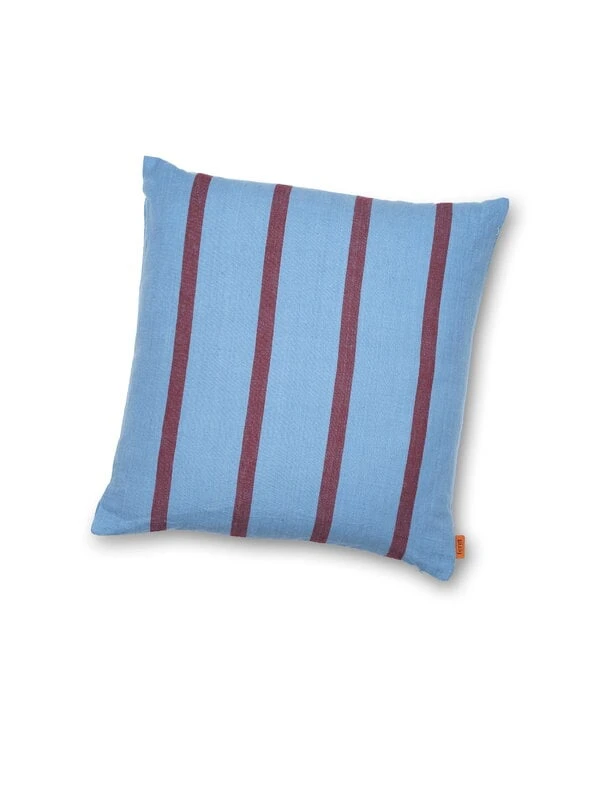 Ferm LIVING Grand Kissen, 50 X 50 Cm, Verblasstes Blau - Burgunderrot 4 Ferm LIVING Grand Kissen, 50 X 50 Cm, Verblasstes Blau - Burgunderrot – Bild 2