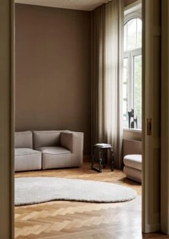 Ferm LIVING Forma Wollteppich, 175 X 250 cm, Cremeweiß -Heimtextilien fermLIVING AW22 FormaWoolRug 1104266305 image 1