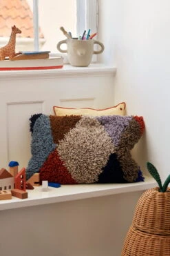 Ferm LIVING Harlequin Kissen, Getuftet, 40 X 60 Cm, Mehrfarbig -Heimtextilien fermLIVING AW22 HarlequinTuftedCushion 1104266492 image 4