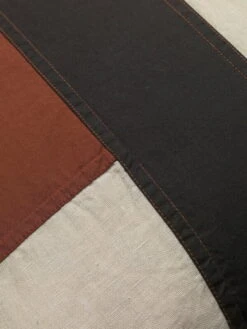 Ferm LIVING Part Kissen, 50 X 50 Cm, Zimtbraun -Heimtextilien fermLIVING AW22 PartCushion Cinnamon 1104265610 pack 1