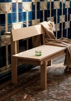 Ferm LIVING Calm Decke, 120 X 170 Cm, Kamelbraun - Schwarz 8 Ferm LIVING Calm Decke, 120 X 170 Cm, Kamelbraun - Schwarz -Heimtextilien fermLIVING AW22 PekaBench 1104263781 image 1