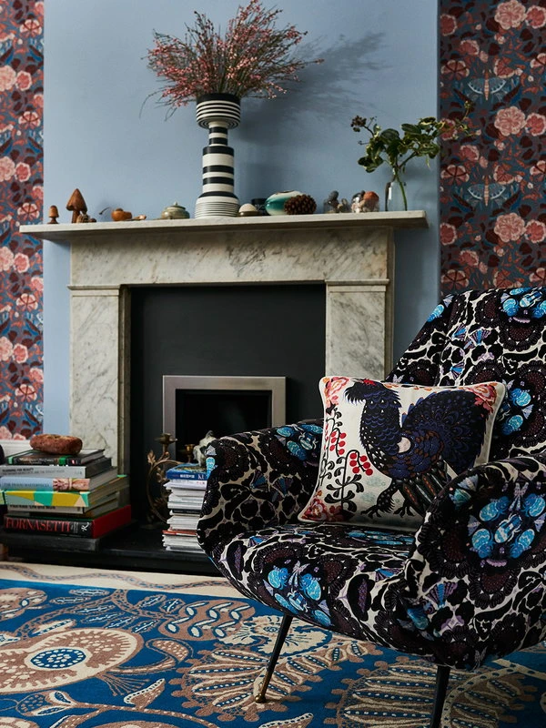 Kissenbezug Grouse In The Woods, Leinen-Baumwolle, Weiß 5 Kissenbezug Grouse In The Woods, Leinen-Baumwolle, Weiß – Bild 3