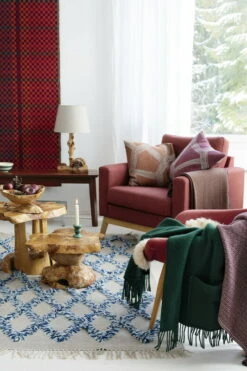 Uni Stola Mit Taschen, Forstgrün -Heimtextilien lapuan kankurit uni pocket shawl desgin team lapuan kankurit