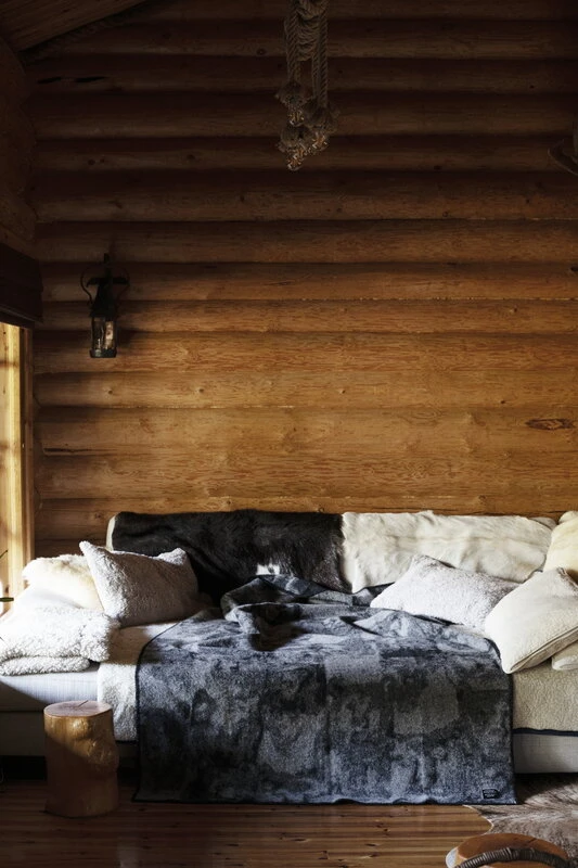 Otso Decke, 130 X 200 Cm, Schwarz - Grau 4 Otso Decke, 130 X 200 Cm, Schwarz - Grau – Bild 2