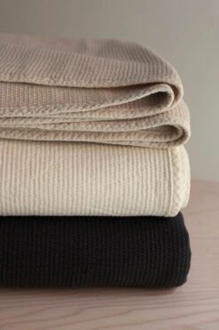 Alma Bettdecke 160 X 260 Cm, Lavagrau -Heimtextilien low almapino3 1