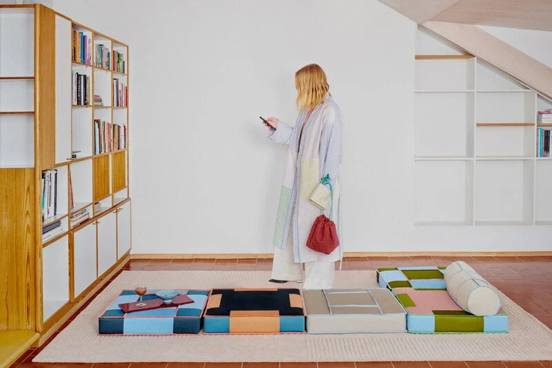 Sitzkissen, 60 X 60 Cm, Sodalith 8 Sitzkissen, 60 X 60 Cm, Sodalith – Bild 6