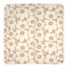 Marimekko Unikko Doppelbett-Überwurf, 260 × 260 cm, Beige - Naturweiß -Heimtextilien marimekko MA071766 810 MM 223 unikko paivapeite 260x260cm 071766 810 FR1 kb