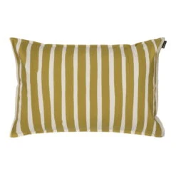 Marimekko Kalasääski Kissenbezug, 40 × 60 cm, Baumwolle – Olivgrün