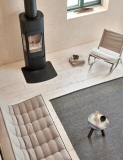 Edit Teppich, 140 X 200 Cm, Schwarz -Heimtextilien pappelina edit black livingroom2 creative