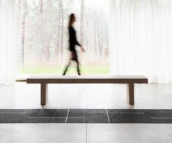 Fred Teppich, 70 x 180 cm, Schwarz – Vanille -Heimtextilien pappelina fred black creative