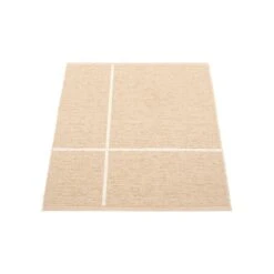 Fred Teppich, 70 x 90 cm, Beige – Vanille
