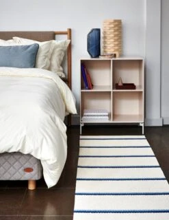 Olle Teppich, 70 X 240 Cm, Blau - Vanille 9 Olle Teppich, 70 X 240 Cm, Blau - Vanille -Heimtextilien pappelina olle blue creative