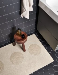 Vera 2.0 Teppich, 70 X 120 Cm, Beige -Heimtextilien pappelina vera20 beige bathroom creative 2