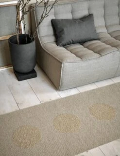 Vera 2.0 Teppich, 70 X 280 Cm, Dunkles Leinenbeige -Heimtextilien pappelina vera20 livingroom creative cushion