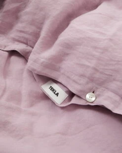 Einzelbettbezug Aus Leinen, 150 X 210 Cm, Dawn Purple -Heimtextilien purple tekla2