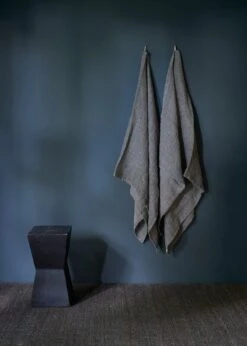 Fringe Hemp Teppich, Dunkelbraun -Heimtextilien roots living waffle bath towel charcoal 3496