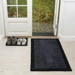 Dot Schuhabtropfschale, M, Schwarz -Heimtextilien tica cph MEDIUM DOT 5