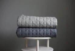 Bettüberwurf Tuike, 160 X 260 Cm, Dunkelgrau -Heimtextilien tuike pari