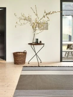 Teppich San Francisco, Steingrau – Weiß -Heimtextilien wn sanfrancisco 0656