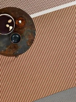 Teppich San Francisco, Rotbraun – Steingrau -Heimtextilien wn sanfrancisco 0760